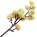 Kit 6 Plantas Artificiais Mamona Jardim Ornamental De 70cm