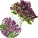 Kit 6 Plantas kalanchoe Artificial Flores Jardim Buquê 30cm