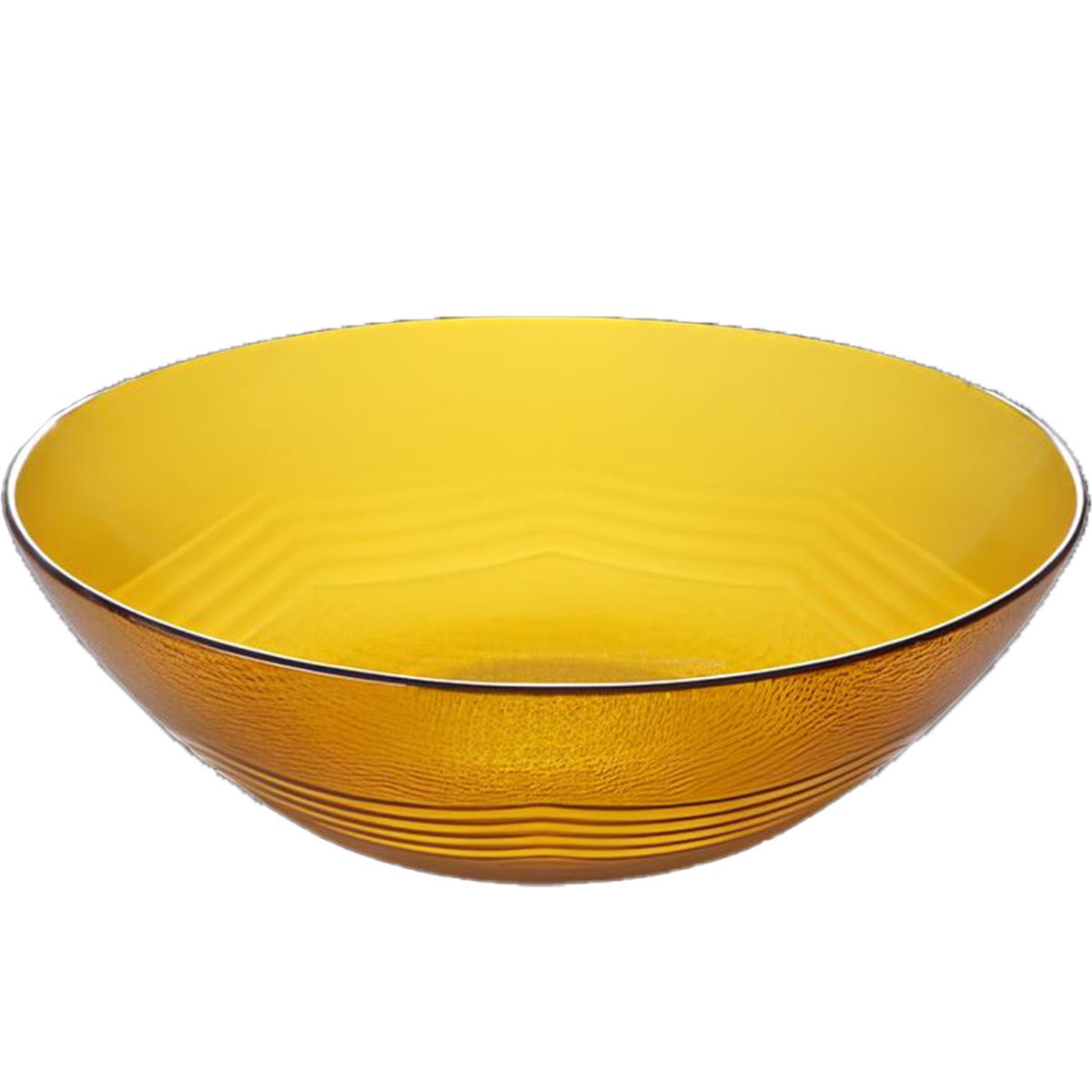 Kit 6 Tigela Sobremesa Pequena Bowl Âmber Em Vidro De 600ml