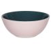 Kit 6 Tigelas Bowl Bicolor Verde E Rosa Oxford® Cerâmica 600Ml
