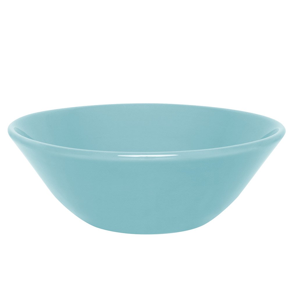 Kit 6 Tigelas Bowl Conic Azul Claro Oxford® Cerâmica 500Ml