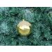 Kit 8 Bola Enfeite Natalino Árvore Natal Dourada Com Glitter