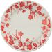 Kit 8 Pratos De Sobremesa Donna Jardim Oriental Oxford® Cerâmica 19cm