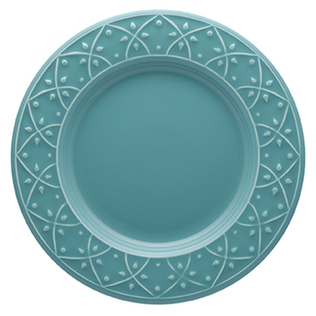 Kit 8 Pratos de Sobremesa Mendi Enseada Oxford® 20cm Diâmetro