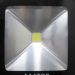 Kit 8 Refletor Led Holofote Externo Jardim Muro 50w Branco