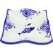 Kit 8 Tigela Sobremesa Bowl Peixe Praia Oceano Náutico 12cm