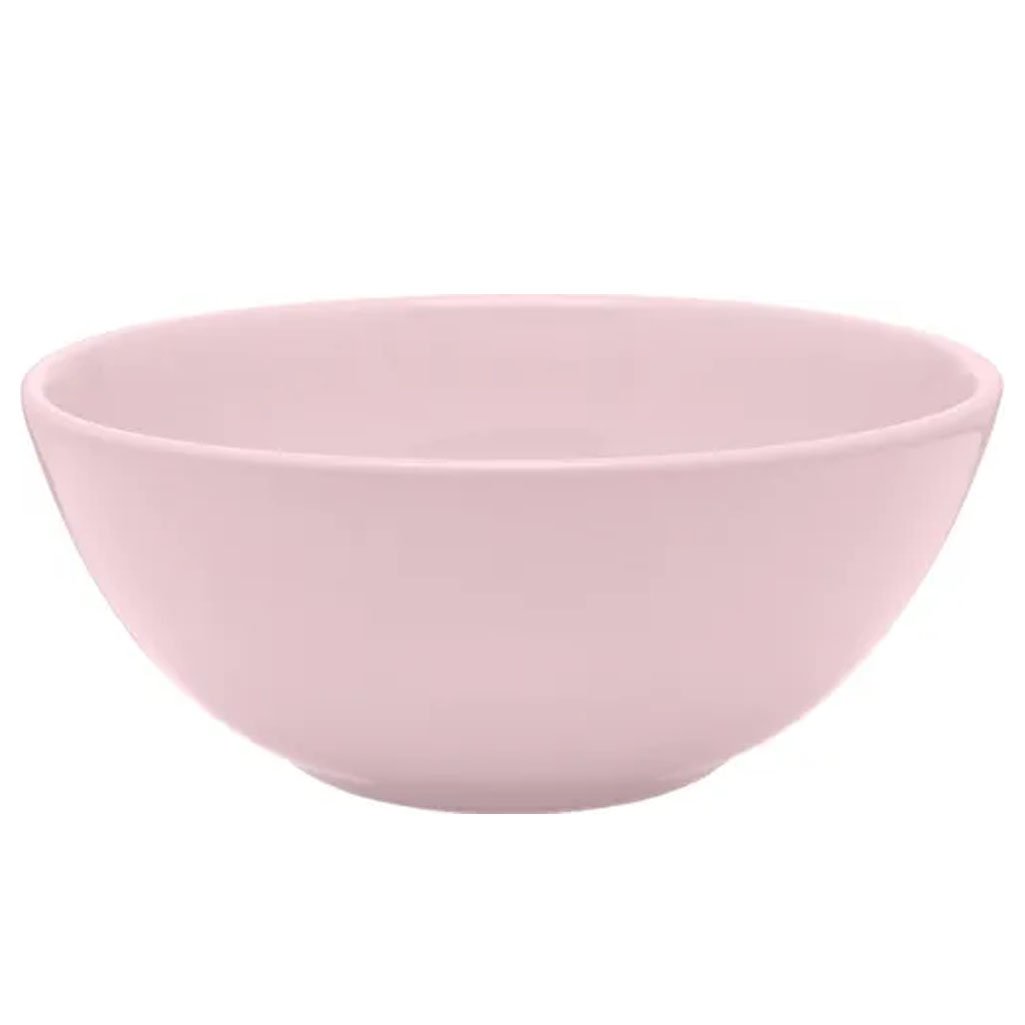Kit 8 Tigelas Bowl Rosa Oxford® Cerâmica 600Ml