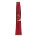 Kit 8 Vela Retorcida Natalina Enfeite Vermelho Festiva 20cm
