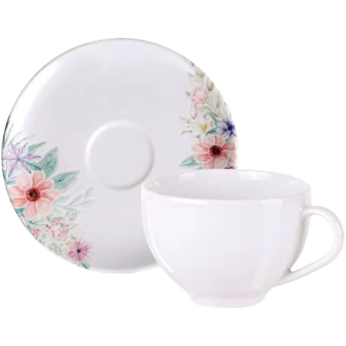 Kit Aparelho Jogo Jantar 8Pessoas 40Pçs Floratta Tramontina