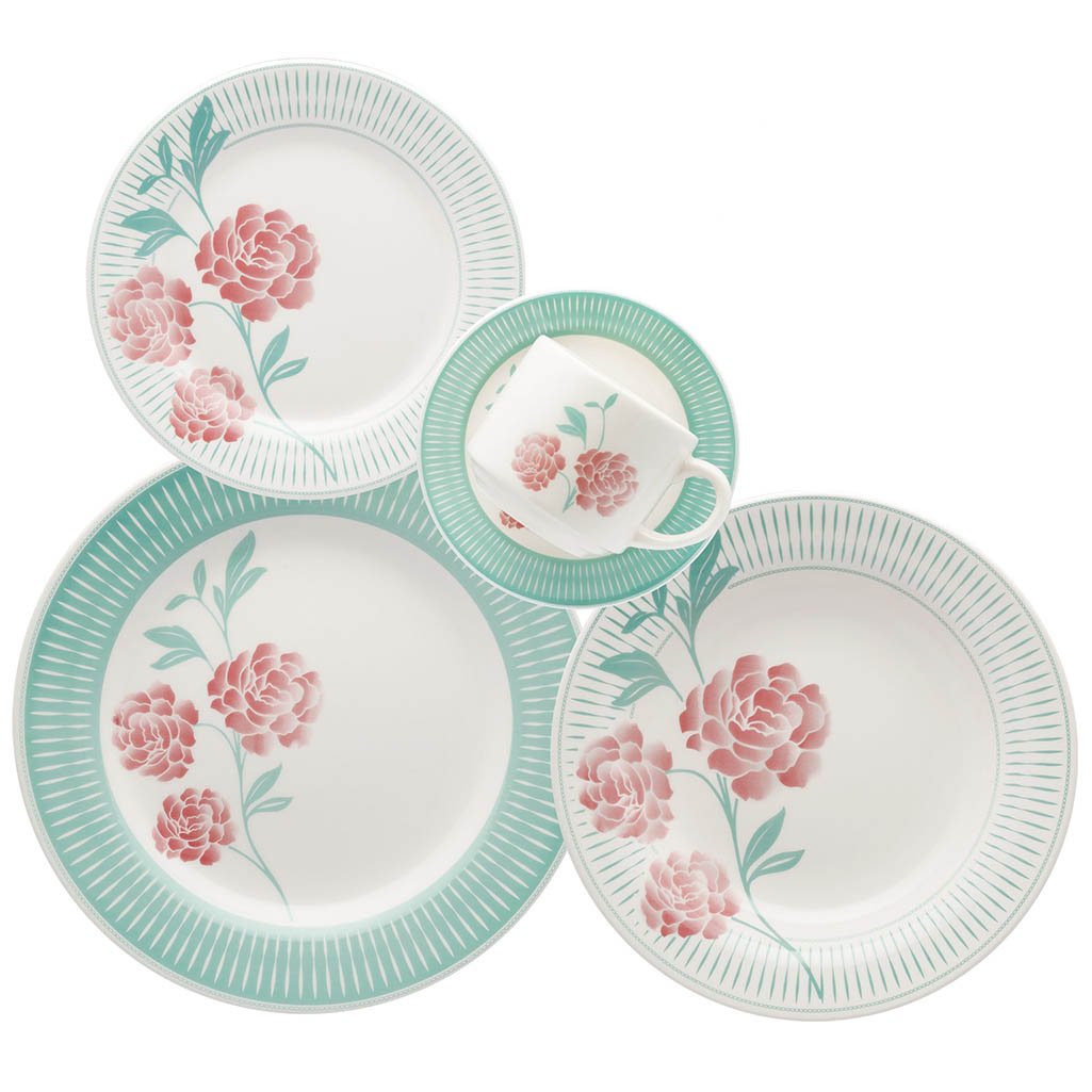 Kit Aparelho Jogo Jantar Para 2 Pessoas 10Pçs Oxford Bloom