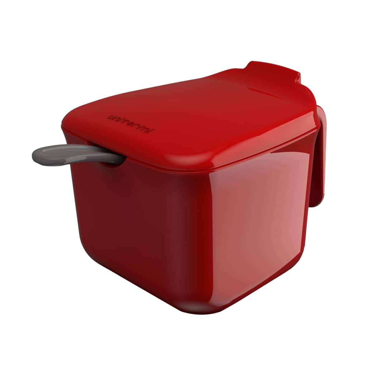 Kit Café Prático Vermelho Açucareira Garrafa Térmica Filtro