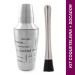 Kit Caipirinha Coqueteleira e Socador Inox 500ml 