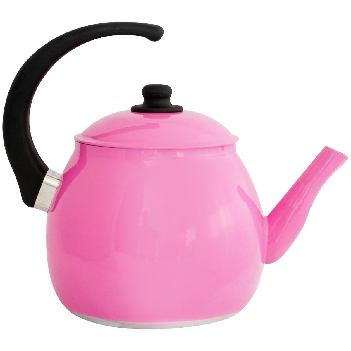 Kit Chaleira E Bule Gulê Alumínio 2 Peças Rosa