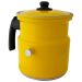 Kit Chaleira Leiteira E Bule Gulê Alumínio 3 Peças Amarelo