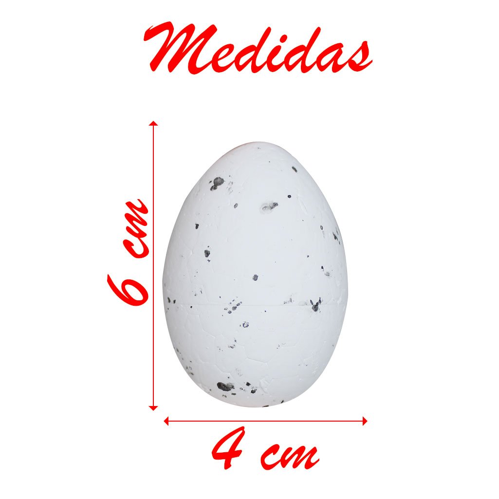 Kit Enfeites Decorativo Bandeja De Ovos De Páscoa Isopor