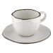 Kit Jogo Café Da Manhã Lanche Porcelana 220ml Para 4 Pessoas