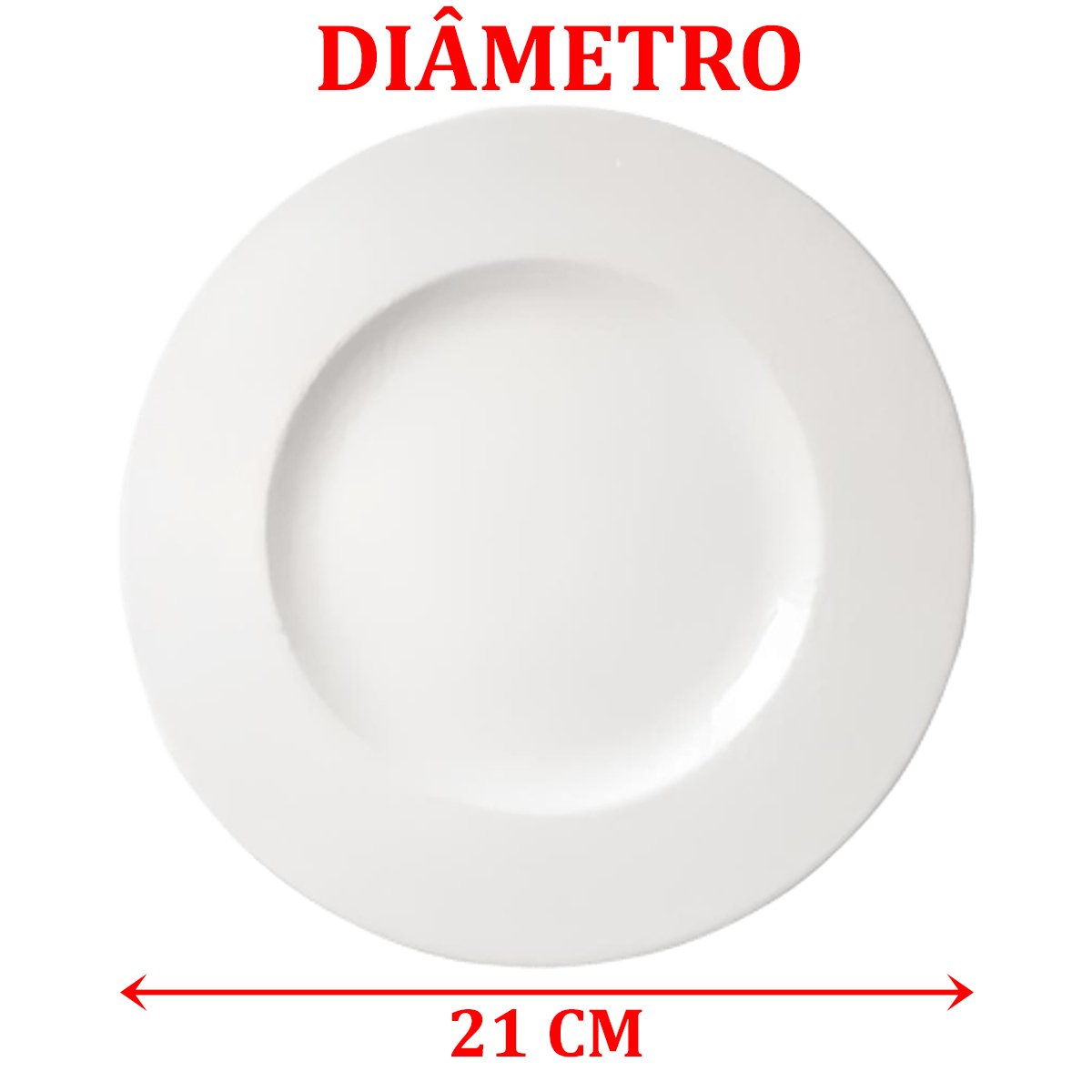 Kit Jogo Café Lanche 10 Pessoas 20Peças Aba Larga Tramontina