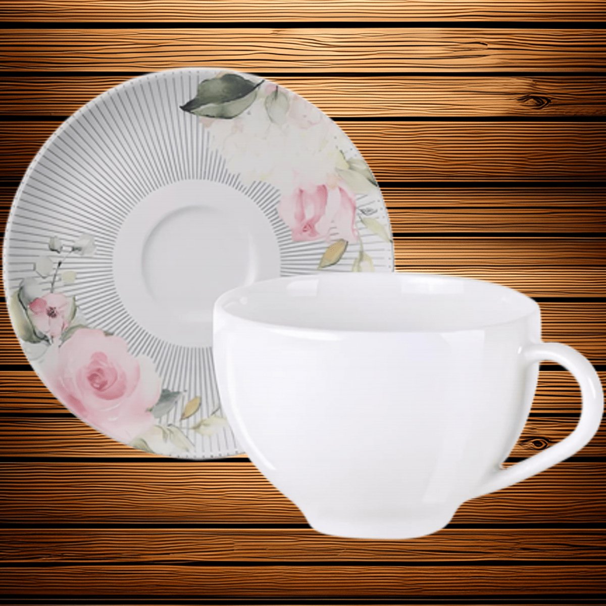 Kit Jogo Café Lanche 2 Pessoas 4Pçs Chá Ornatta Tramontina