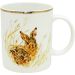 Kit Jogo De Caneca De Páscoa 6Pçs Coelho Em Argila De 380ml