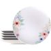 Kit Jogo De Prato Raso Jantar 4 Pessoas 4Pçs Floratta 28cm