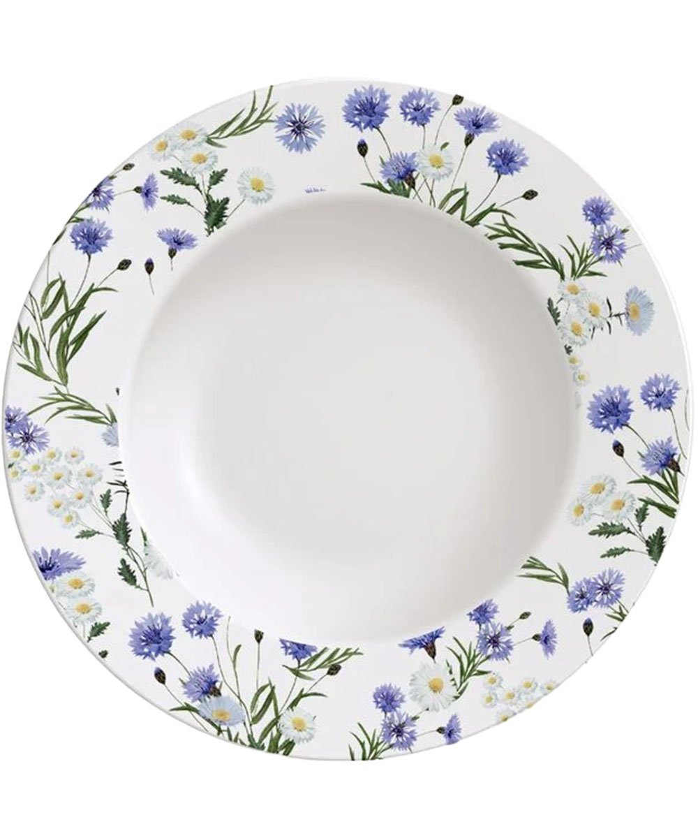 Kit Jogo Prato Raso Jantar 12 Pessoas 12Pçs Ana Alice 27,5cm