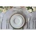 Kit Jogo Prato Raso Jantar Tramontina Augusta Porcelana 12Pç