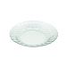 Kit Jogo Pratos Fundo Sopa Transparente 2 Peças 22,4cm