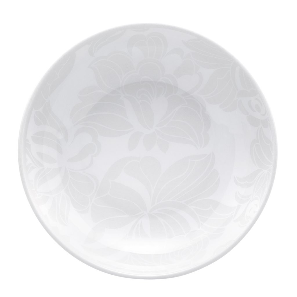 Kit Jogo Pratos Raso Fundo Sopa Coup Blanc 4Pçs 2 Pessoas