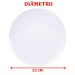 Kit Jogo Pratos Raso Jantar Tramontina Leonora 4 Peças