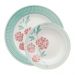 Kit Jogo Pratos Raso e Fundo P/6 Pessoas 12Pçs Oxford Bloom