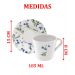 Kit Jogo Xicaras 8 Pessoas 8Pçs Tramontina Ana Alice 185ml