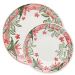 Kit Pratos Rasos e Fundos 4 Peças Biona Jardim Tropical Oxford® Cerâmica