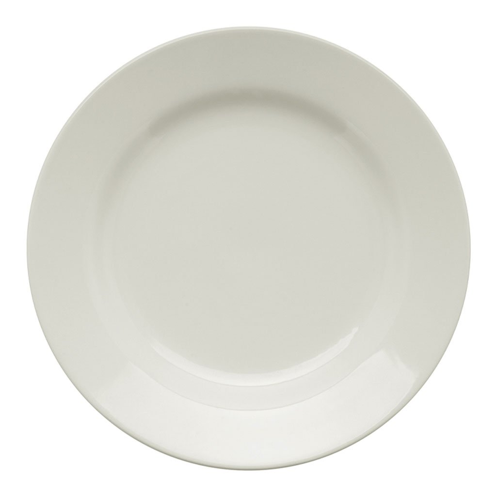 Kit Pratos Rasos e Fundos Donna Branco 24 Peças Oxford® Cerâmica