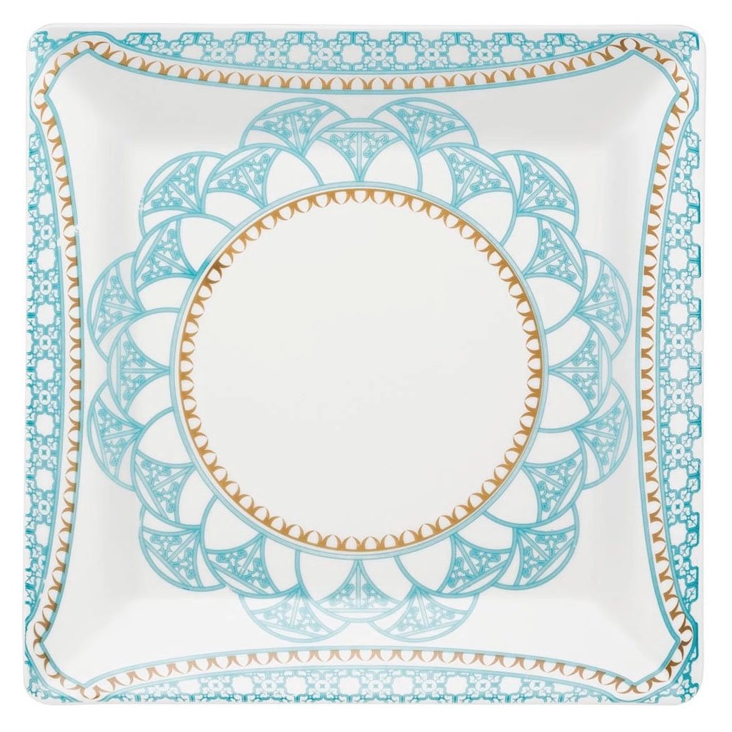 Kit Pratos Rasos e Fundos Quartier Domo Oxford® Porcelana 4 Peças