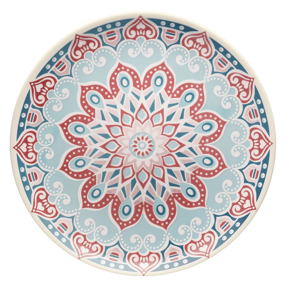 Kit Pratos Rasos e Fundos Unni Cosmic Oxford® Cerâmica 12 Peças
