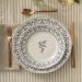 Kit Pratos Sobremesa Lanche 10 Pessoas 10 Pçs Flamingo Ming