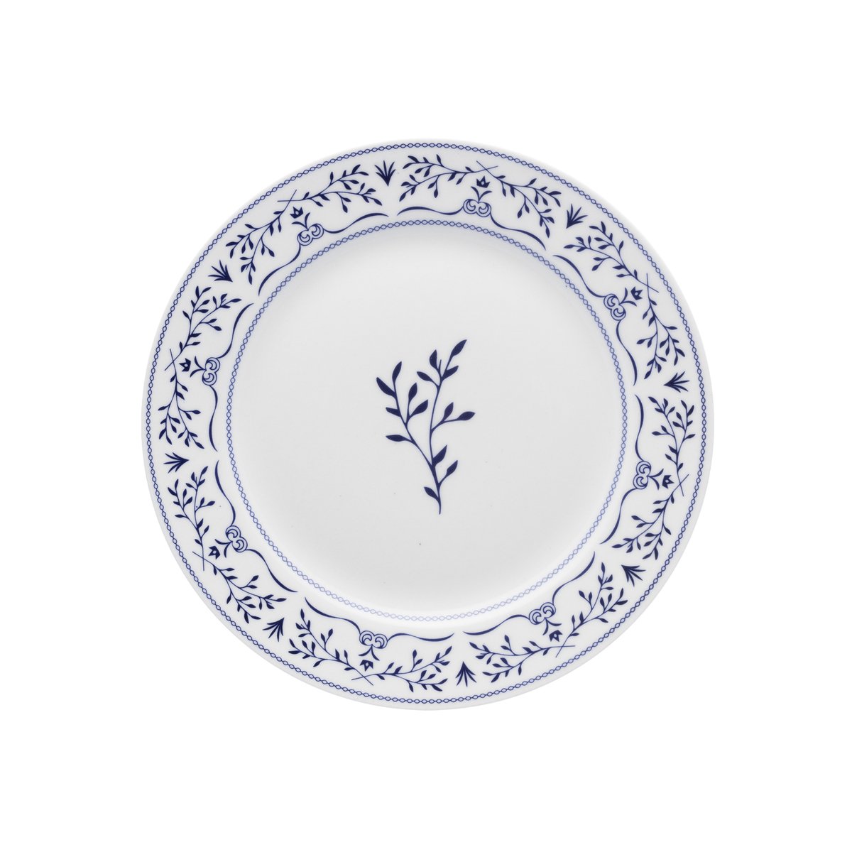 Kit Pratos Sobremesa Lanche 8 Pessoas 8 Pçs Flamingo Ming