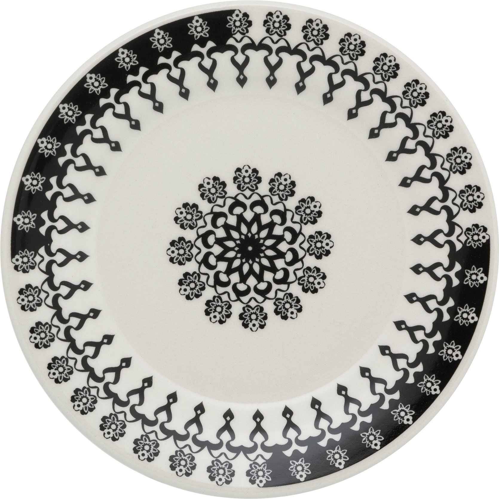 Kit Tigelas Bowl e Pratos de Sobremesa 16 Peças Donna Folk Oxford® Cerâmica