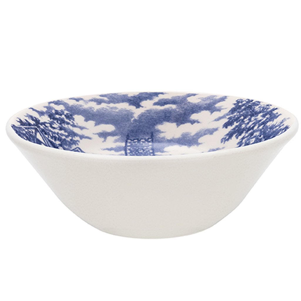 Kit Tigelas Bowl e Pratos de Sobremesa 8 Peças Biona Cena Inglesa Oxford® Cerâmica