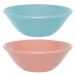 Kit Tigelas Conic Azul Claro e Rosa 8 Peças Oxford® Cerâmica 500Ml