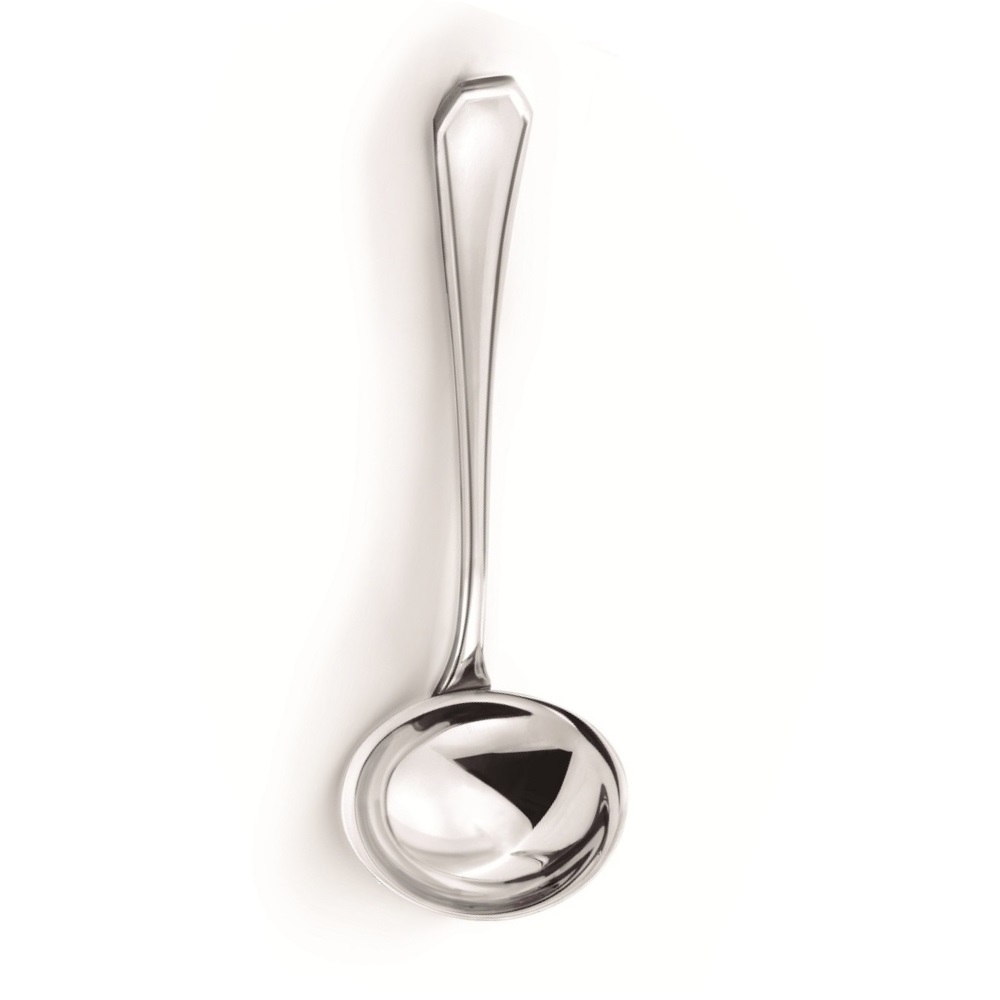 Kit com 01 Colher de Arroz e 01 Concha em Inox Reforçado Mesa Cozinha 
