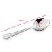Kit com 01 Colher de Arroz e 01 Concha em Inox Reforçado Mesa Cozinha 
