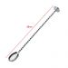 Kit com Colher Bailarina e Dosador de Bebidas Inox 