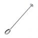 Kit com Colher Bailarina e Dosador de Bebidas Inox 