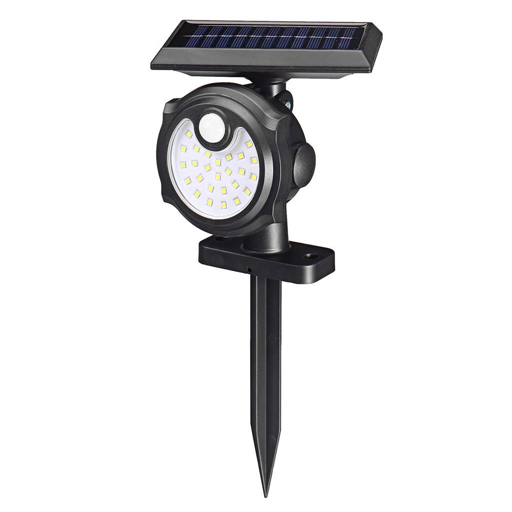 Lanterna Luminária Solar à Prova D'água Sensorial Para Jardim - 26 LED