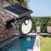 Lanterna Luminária Solar à Prova D'água Sensorial Para Jardim - 26 LED