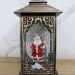 Luminária Lamparina Papai Noel Natalino LEDs Musical De 30cm