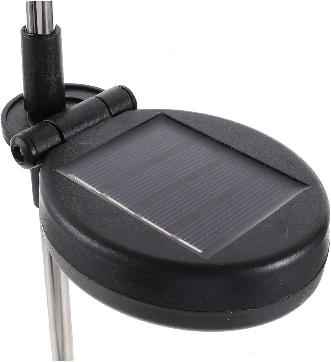 Luminária Solar Decoração LEDs Branco Fogos Artifício Jardim