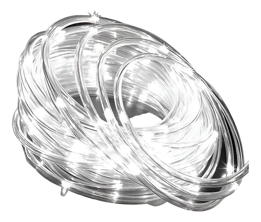 Mangueira De Pisca Led Luzes Fria 8 Funções Branco 10m 220v