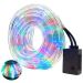 Mangueira Pisca 460 Lâmpadas LEDs Colorido Natalino 20M 220v
